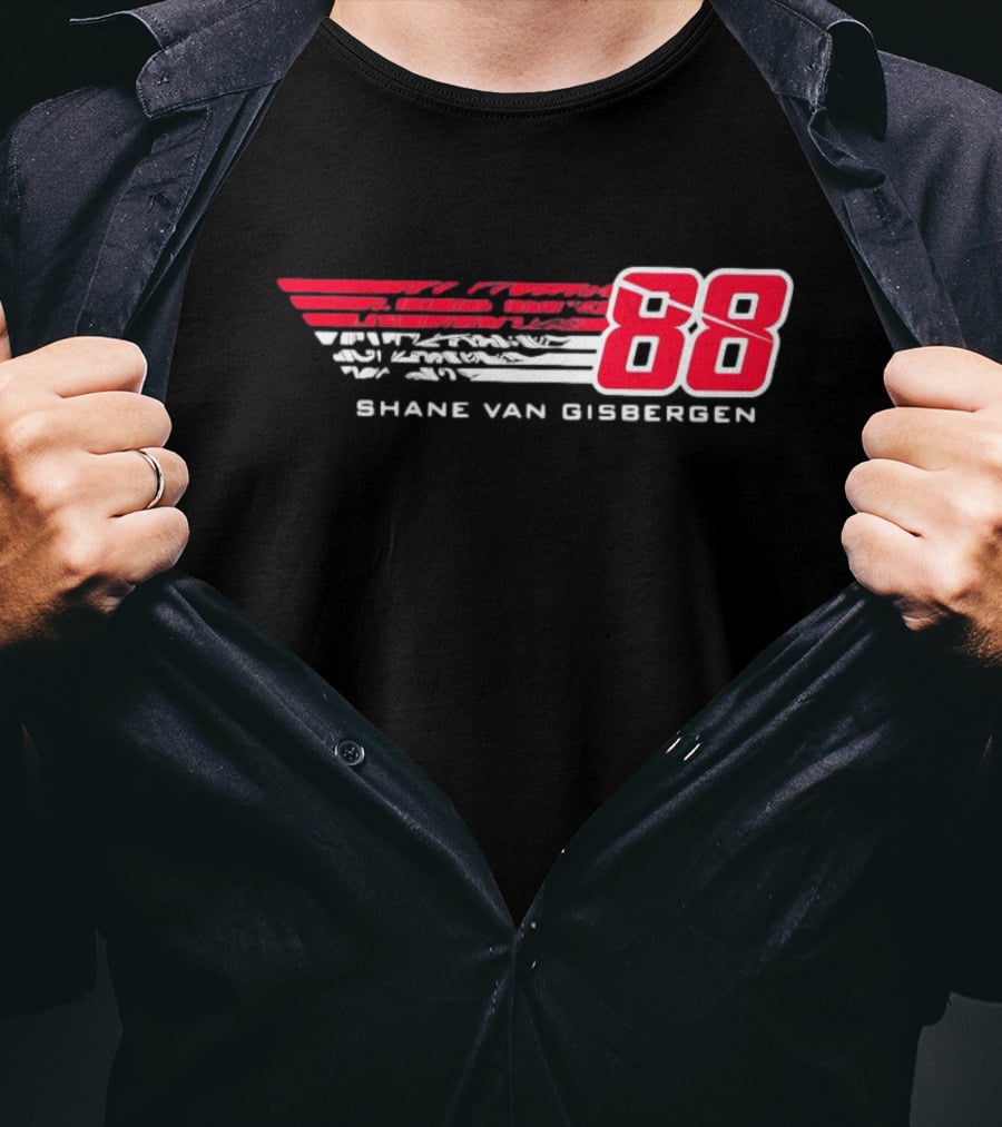 Shane Van Gisbergen 88 Trackhouse Racing Team T-Shirt