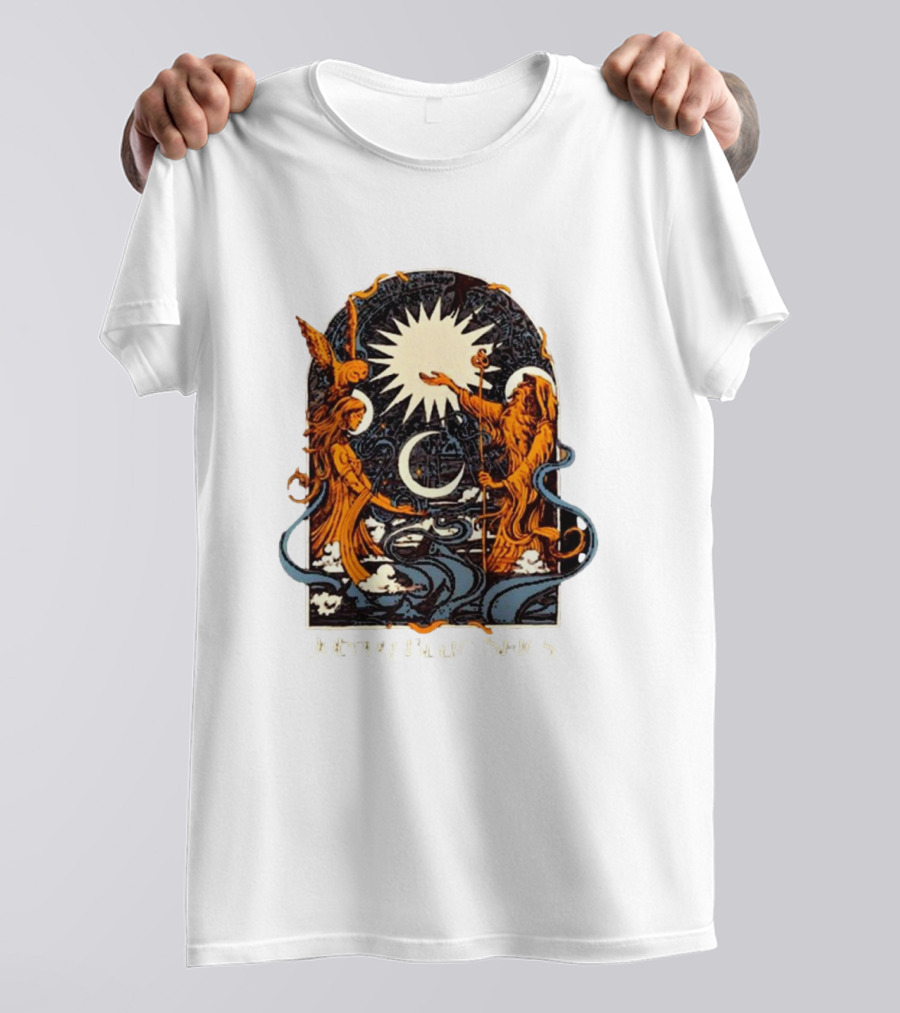 Johnny Blue Skies Celestial Figures Fall Tour T-Shirt
