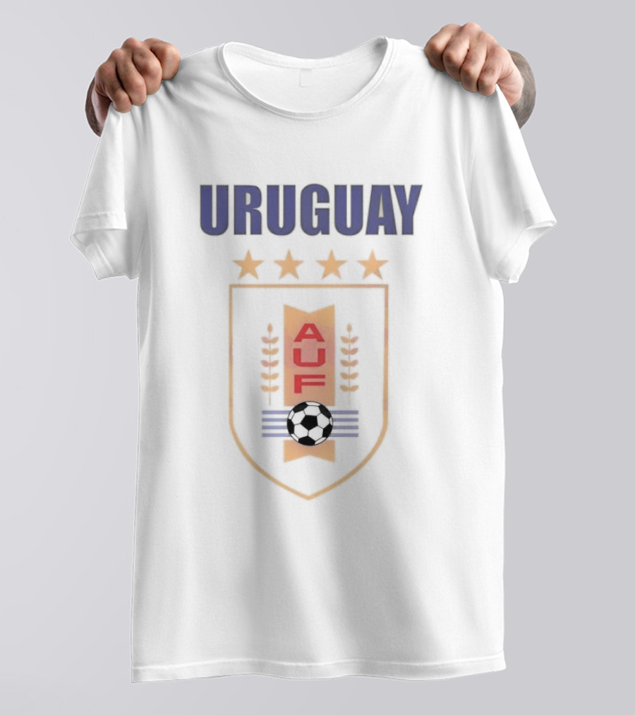 Uruguay AUF Logo Copa America Emblem T-Shirt