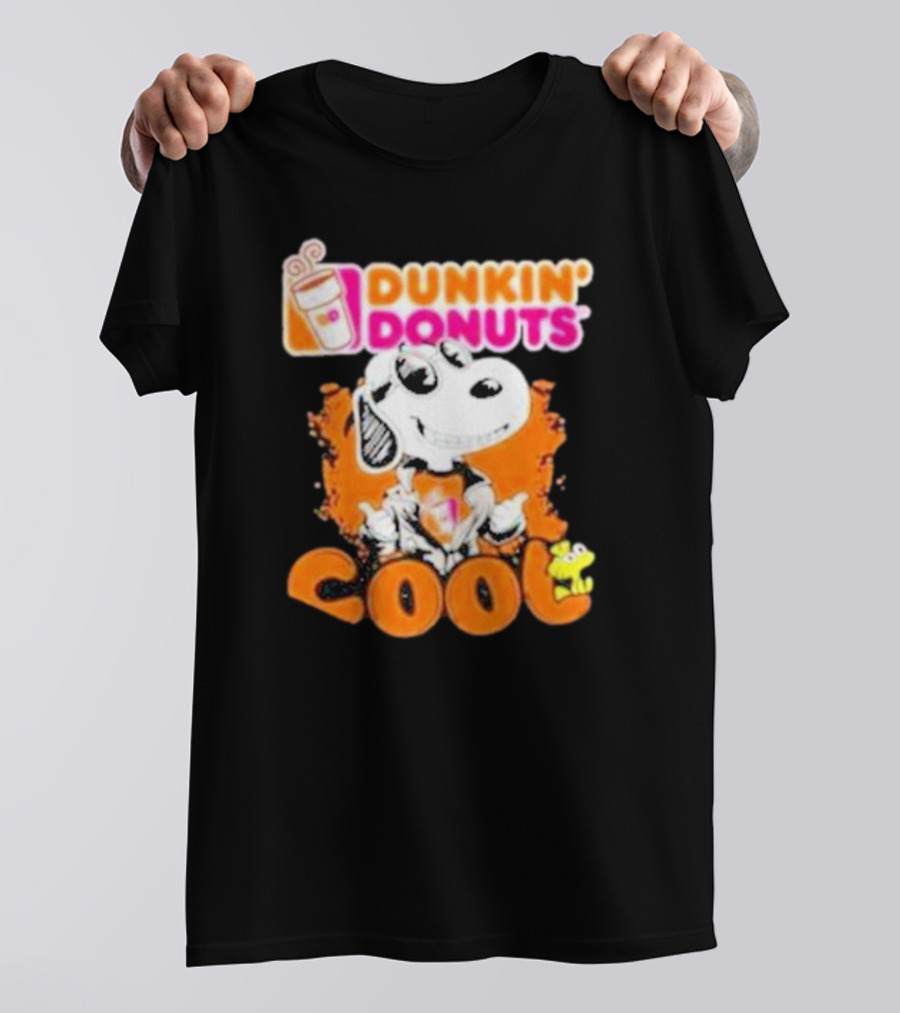 Snoopy Woodstock Dunkin' Donuts Cool T-Shirt