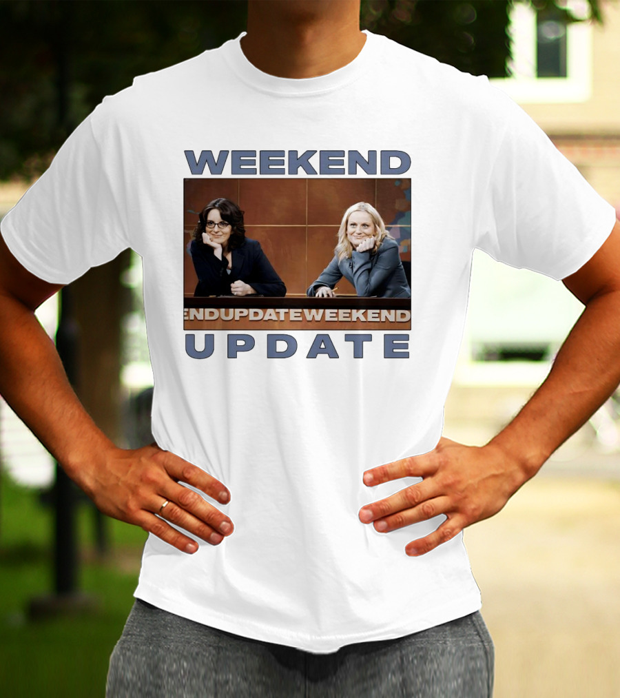 Tina Fey Amy Poehler Weekend Update T-Shirt