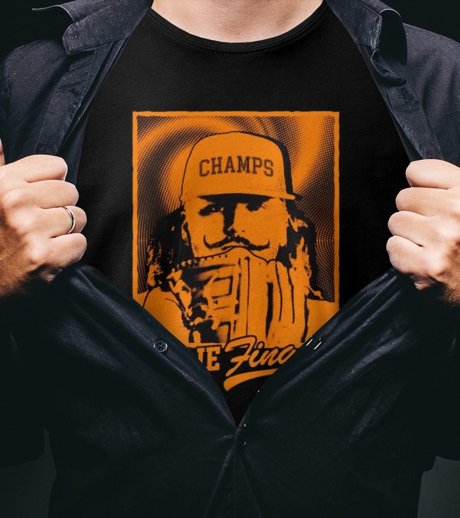 Champs Vo Lie Fingers Baseball Glove T-Shirt