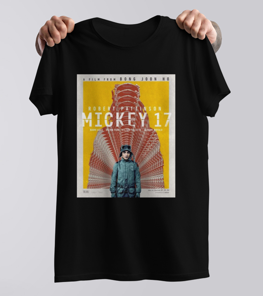 A Film From Bong Joon Ho Robert Pattinson Mickey 17 T-Shirt