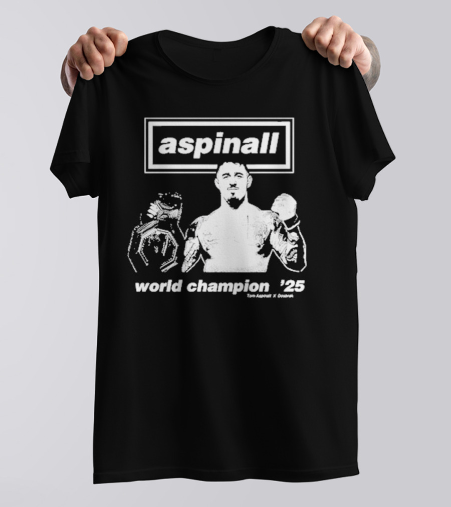 Aspinall World Champion ’25 Tom Aspinall X Dosbrak T-Shirt