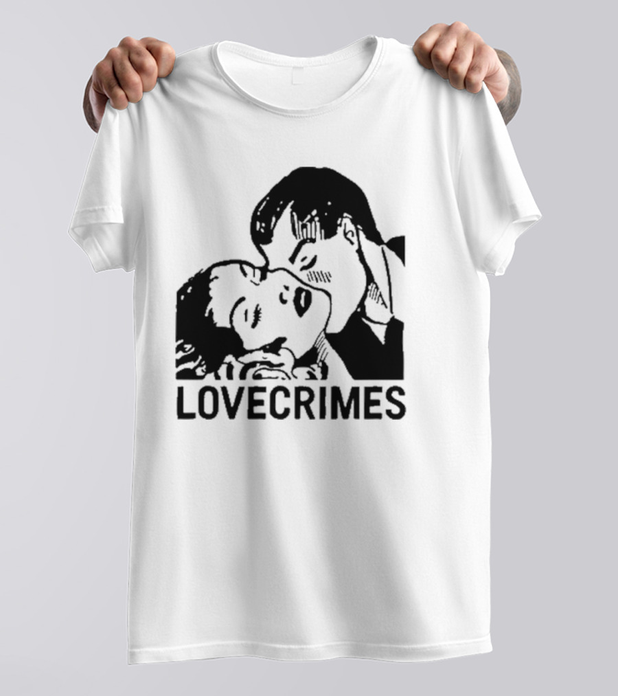 Lovecrimes Romantic Embrace Couple T-Shirt