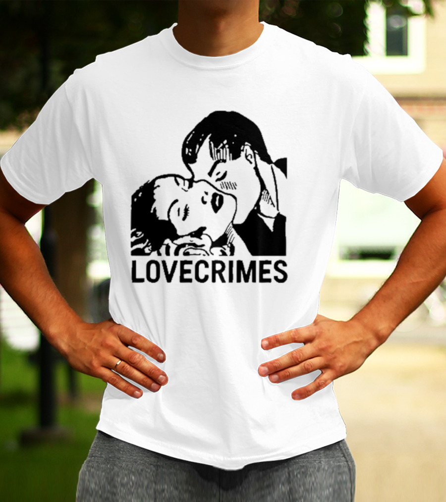Lovecrimes Romantic Embrace Couple T-Shirt