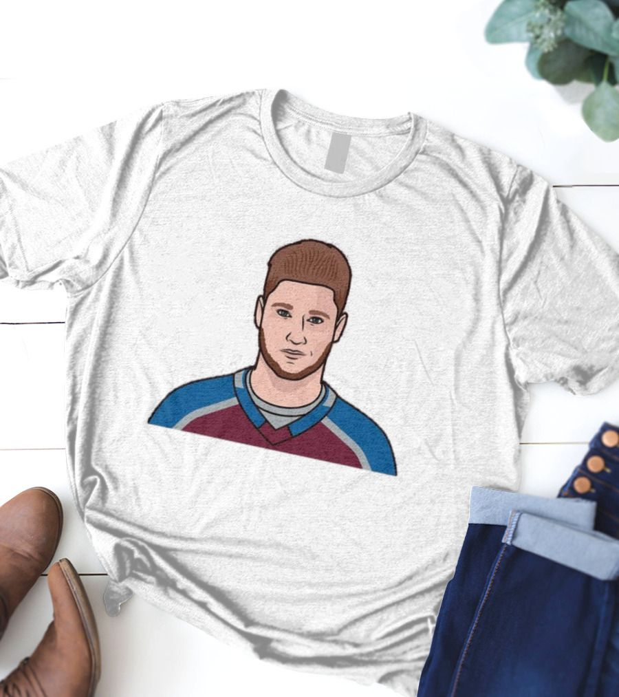 Nathan MacKinnon 900th NHL Point Milestone First Period Achievement T-Shirt