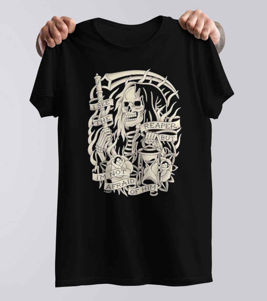 The Ghost Inside I See The Reaper But I'm Not Afraid Of Him T-Shirt