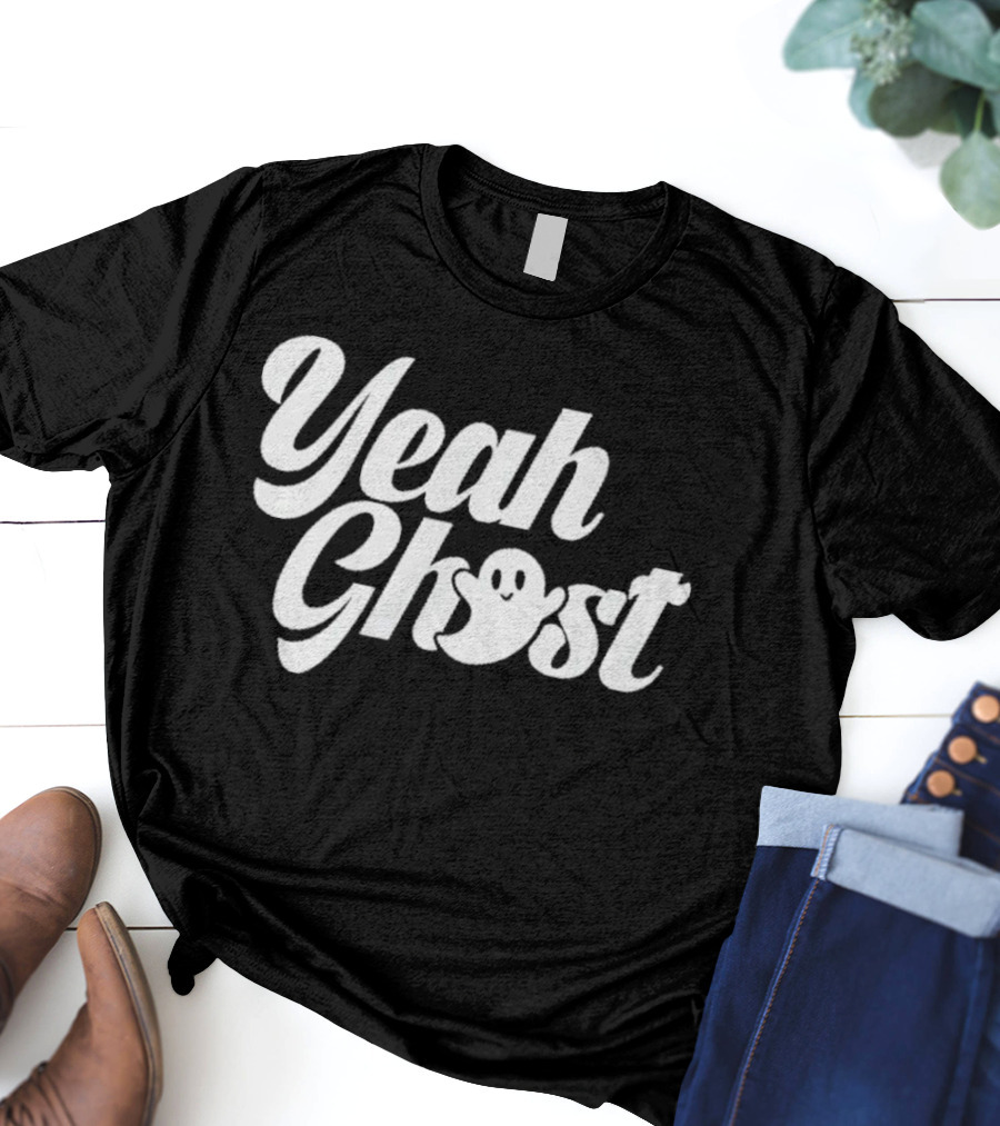 Yeah Ghost Handsome Podcast Ghost T-Shirt