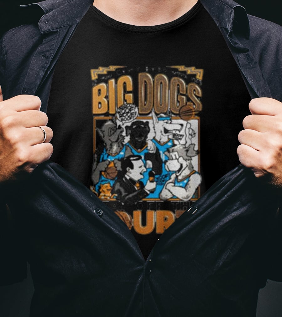 Can't Bark Big Dogs Stay Off The Court T-Shirt