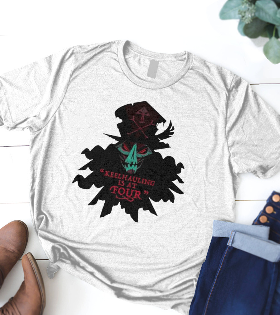 Devolver Digital Lechuck Keelhauling Is At Four Skulled Figure T-Shirt