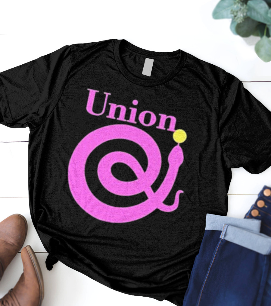 Union Pink Spiral Snake T-Shirt