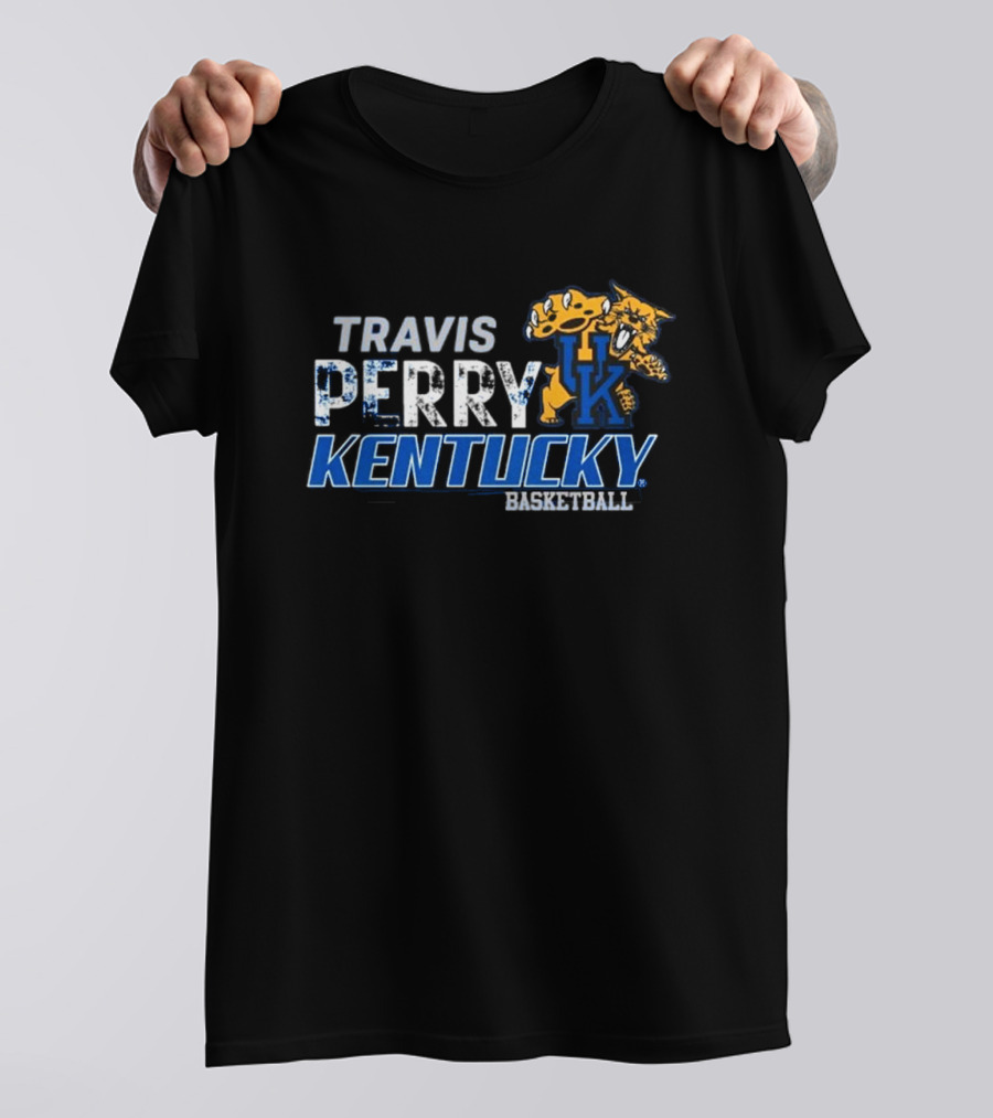 Travis Perry Kentucky Wildcats UK Basketball T-Shirt