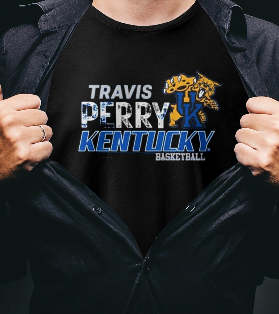 Travis Perry Kentucky Wildcats UK Basketball T-Shirt