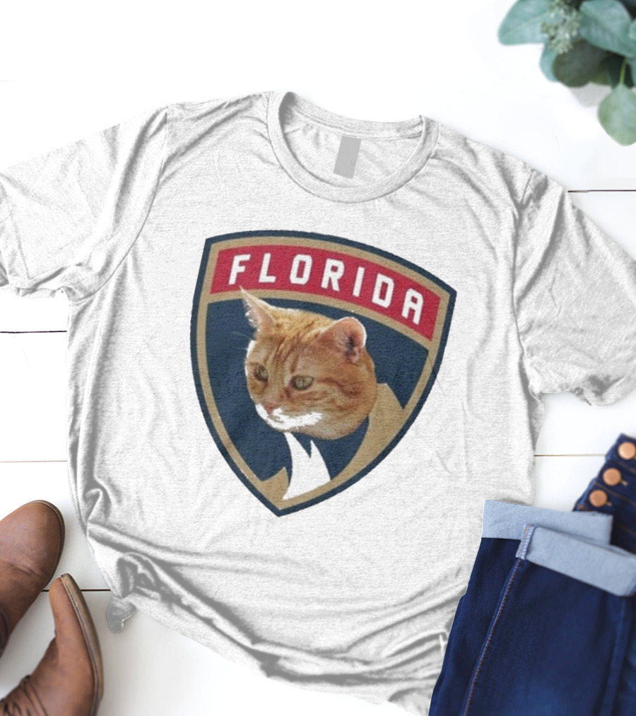 Florida Panthers Paul Maurice Cat T-Shirt