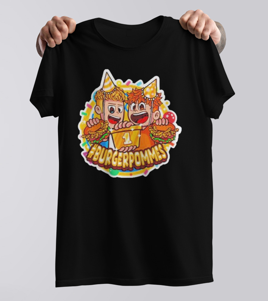 BURGERPOMMES Birthday Celebration Bundle T-Shirt