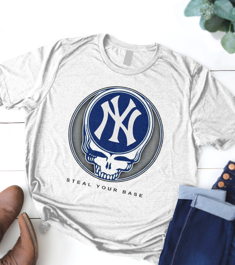 Grateful Dead Steal Your Base New York Yankees T-Shirt