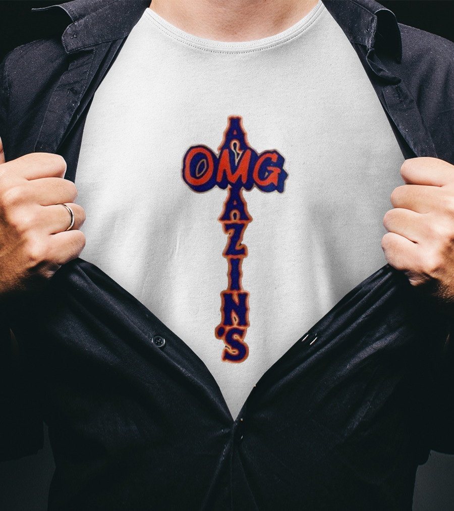New York Mets NLCS OMG Amazins T-Shirt