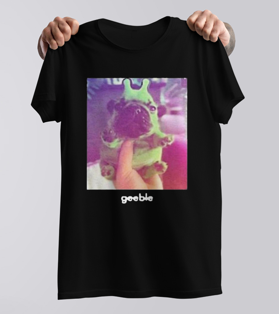 Pibble Palace Geeble Pug Crown T-Shirt