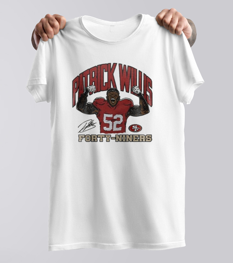 Patrick Willis San Francisco 49ers Number 52 Forty-Niners T-Shirt