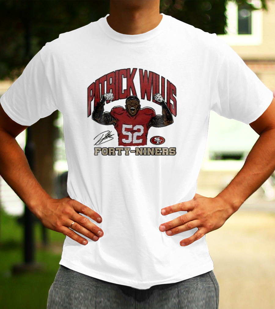 Patrick Willis San Francisco 49ers Number 52 Forty-Niners T-Shirt