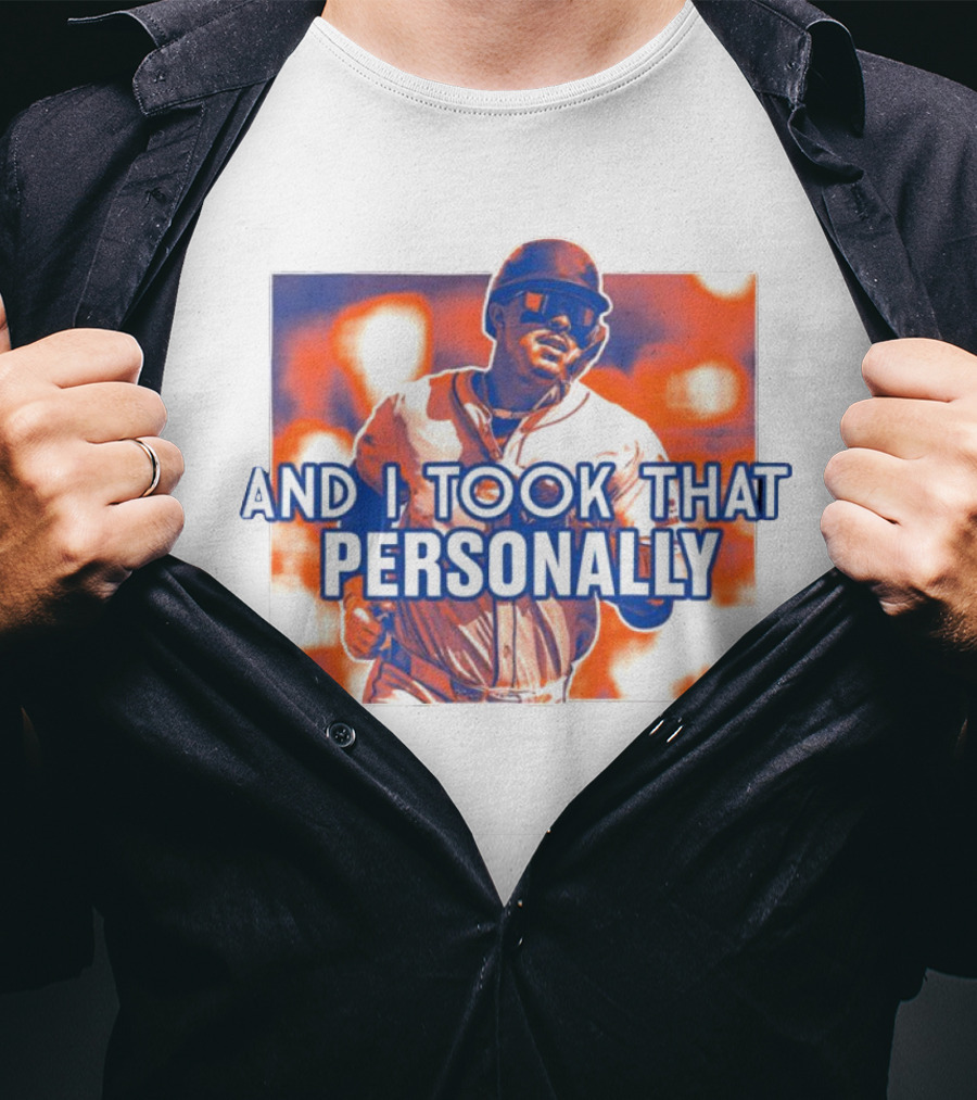 And I Took That Personally Mark Vientos New York Mets MLB Jomboy Players T-Shirt