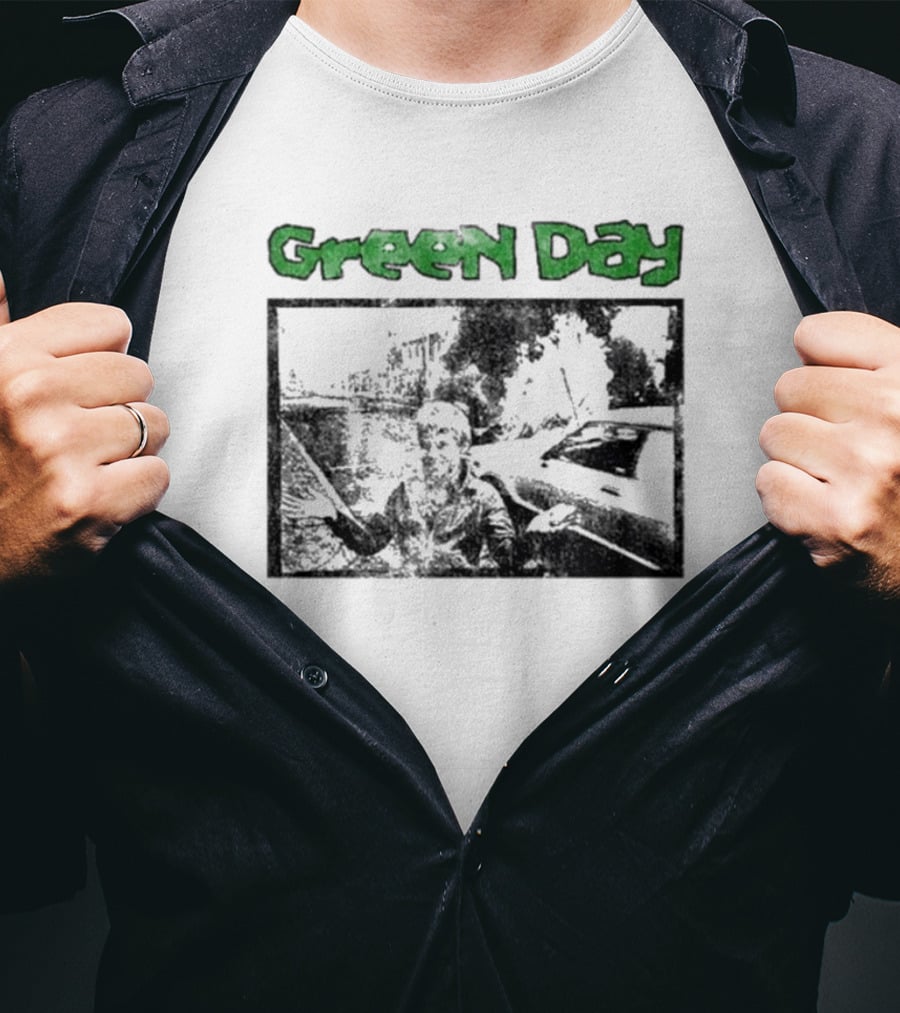 Green Day Legacy Punk Rock Nostalgia Tour T-Shirt