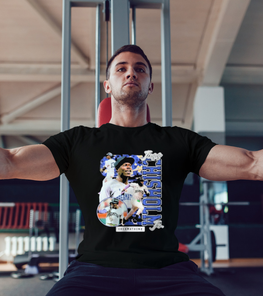 Jazz Chisholm Jr. Dreamathon Baseball Collage T-Shirt