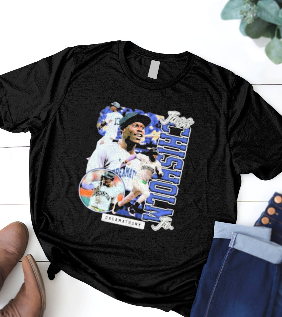 Jazz Chisholm Jr. Dreamathon Baseball Collage T-Shirt