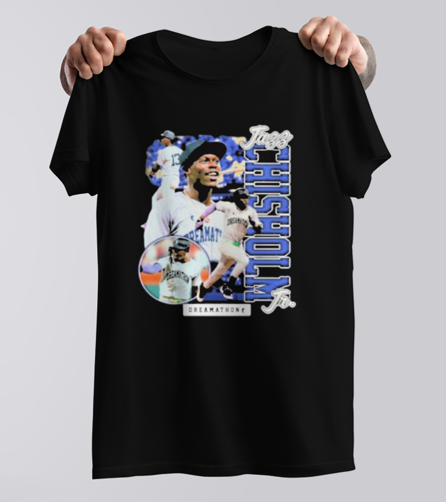 Jazz Chisholm Jr. Dreamathon Baseball Collage T-Shirt