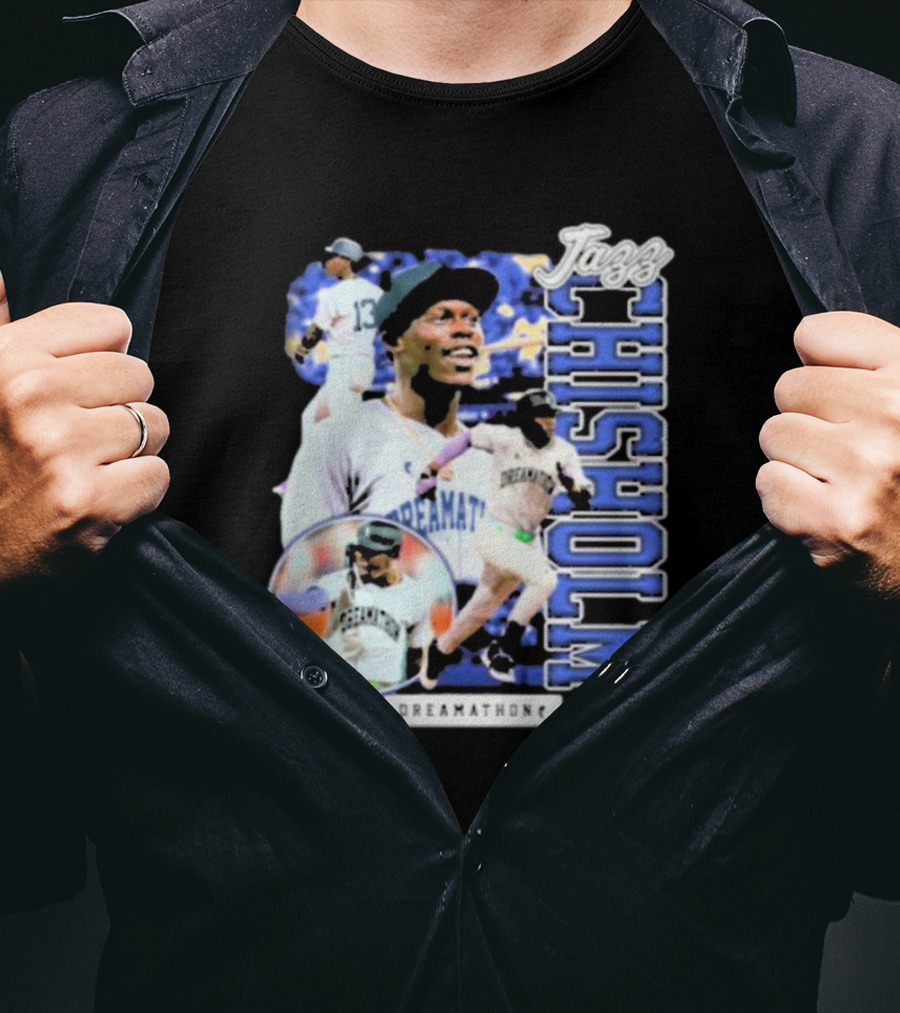 Jazz Chisholm Jr. Dreamathon Baseball Collage T-Shirt
