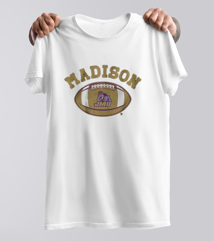 JMU James Madison Dukes Football Madison Football T-Shirt