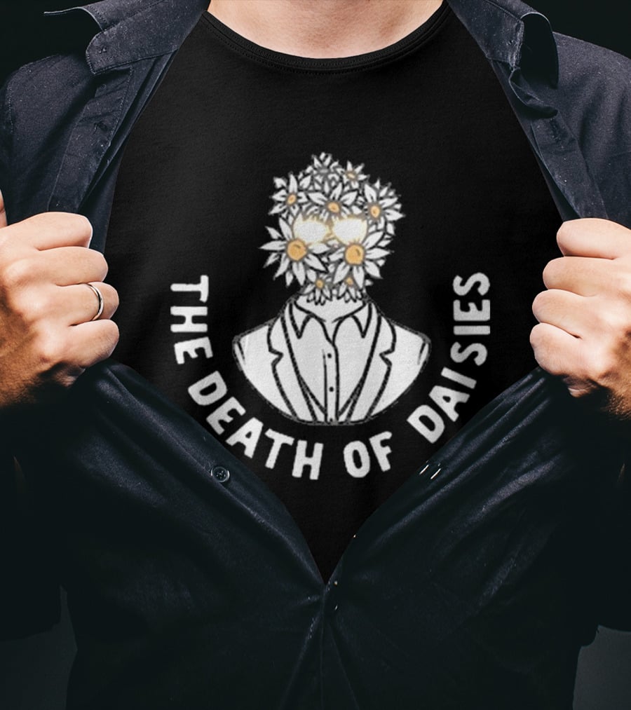 Neoni The Death Of Daisies Suit Flower Head T-Shirt