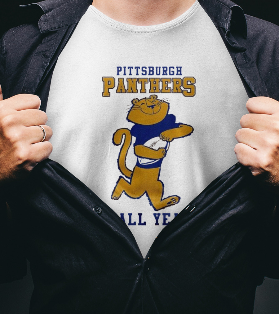 Pittsburgh Panthers Hall Yeah Football Mascot T-Shirt
