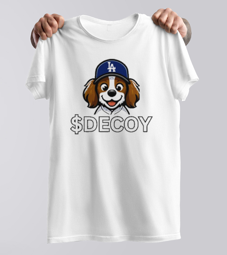Shohei Ohtani LA Dodgers Dog $DECOY MLB T-Shirt
