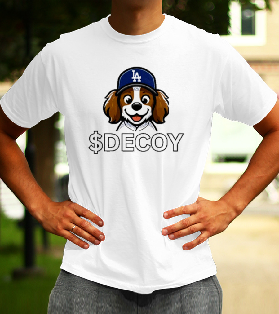 Shohei Ohtani LA Dodgers Dog $DECOY MLB T-Shirt
