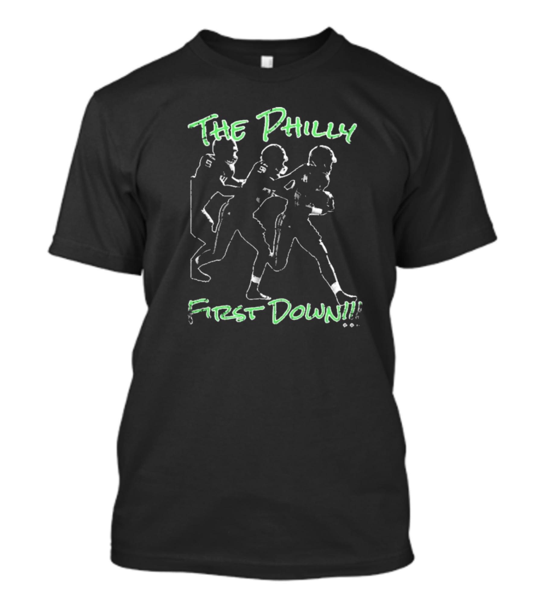 The Philly First Down Brotherly Shove Love Philadelphia Eagles Football T-Shirt