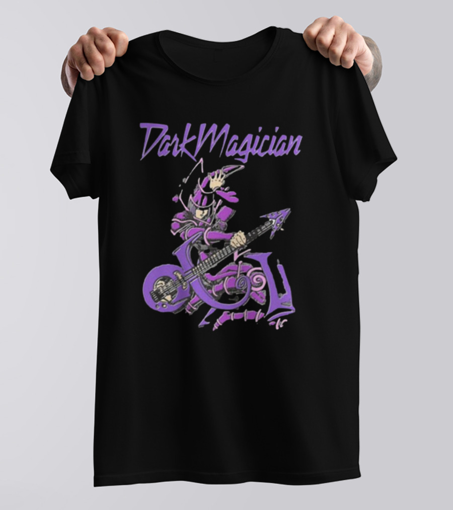 Dark Magician Guitarist In Purple Armor T-Shirt