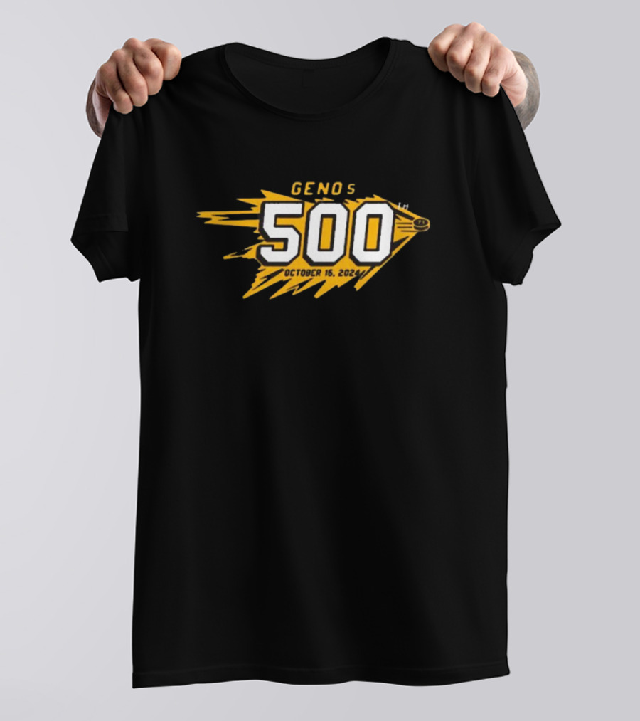 Evgeni Malkin Pittsburgh Penguins Geno’s 500th October 16 T-Shirt