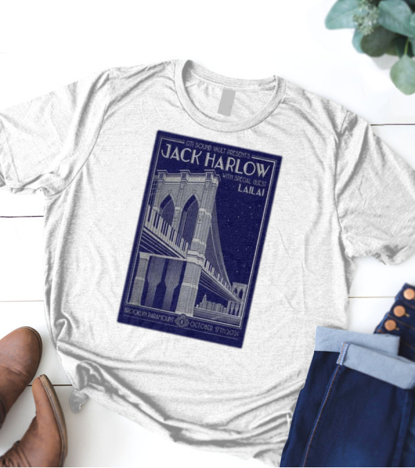 Citi Sound Vault Presents Jack Harlow With Special Guest Lailai Brooklyn Paramount October 17 T-Shirt