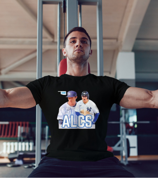 New York Yankees ALCS 2024 Featuring Jose Trevino And Tim Hill T-Shirt