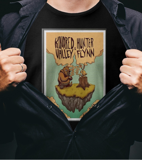 Kindred Hunter Valley Flynn Oct 19th 2024 The Loud Huntington WV Floating Island Scene T-Shirt