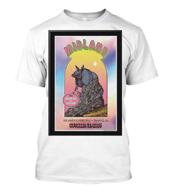 Midland Red Rocks Amphitheatre Morrison CO October 12 2024 War And Treaty Kaitlin Butts T-Shirt