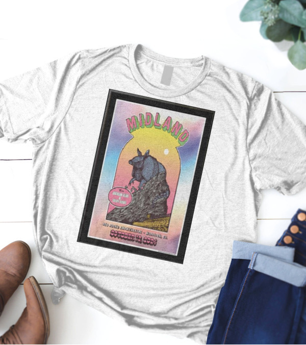 Midland Red Rocks Amphitheatre Morrison CO October 12 2024 War And Treaty Kaitlin Butts T-Shirt