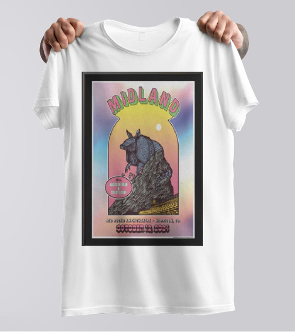Midland Red Rocks Amphitheatre Morrison CO October 12 2024 War And Treaty Kaitlin Butts T-Shirt