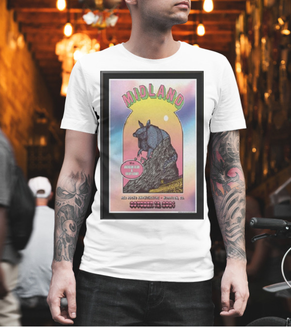 Midland Red Rocks Amphitheatre Morrison CO October 12 2024 War And Treaty Kaitlin Butts T-Shirt