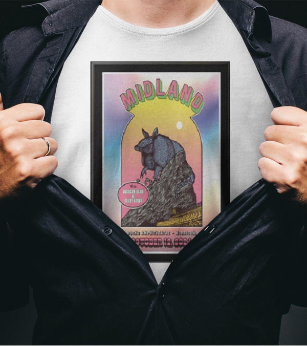 Midland Red Rocks Amphitheatre Morrison CO October 12 2024 War And Treaty Kaitlin Butts T-Shirt