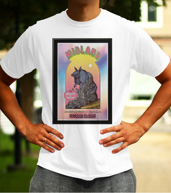 Midland Red Rocks Amphitheatre Morrison CO October 12 2024 War And Treaty Kaitlin Butts T-Shirt