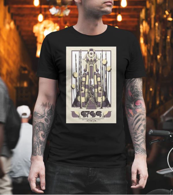 STS9 At Radius In Chicago On October 18-19 2024 Featuring Custom Geometric T-Shirt
