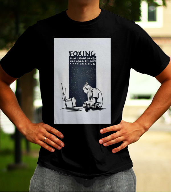 Foxing From Indian Lakes October 24 2024 Cat's Cradle T-Shirt